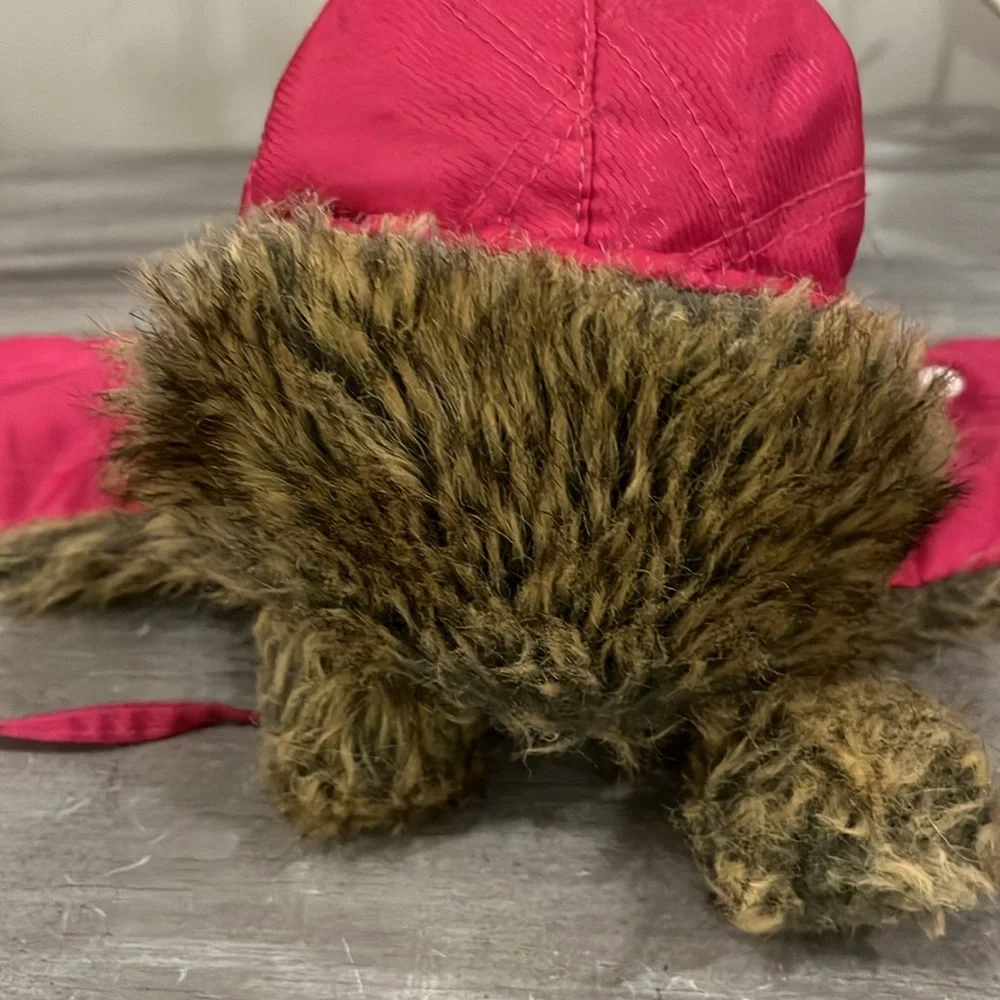 Trapper Hat Cold Weather Fur Super Warm Girls Large Pink